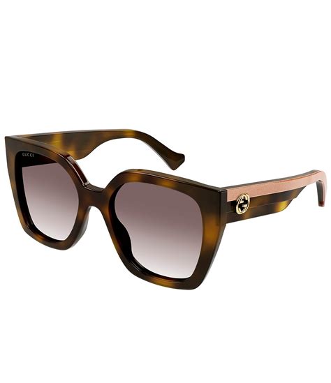 womens gucci butterfly shades|Gucci Women's GG1300S 55mm Tortoise Butterfly Sunglasses.